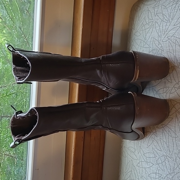 Asos dark brown pointy cowboy boot - Picture 4 of 11